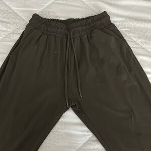 Olive green joggers